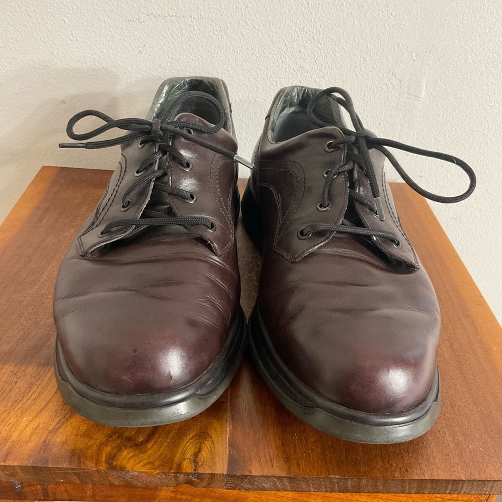 MEPHISTO MATCH Walking Shoe Mens US 9.5 Dark Brown Vintage Leather
